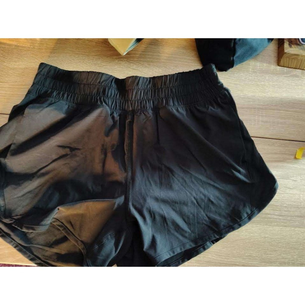 Active Sport Black Athletic Shorts Women's Size M Running Gym Workout